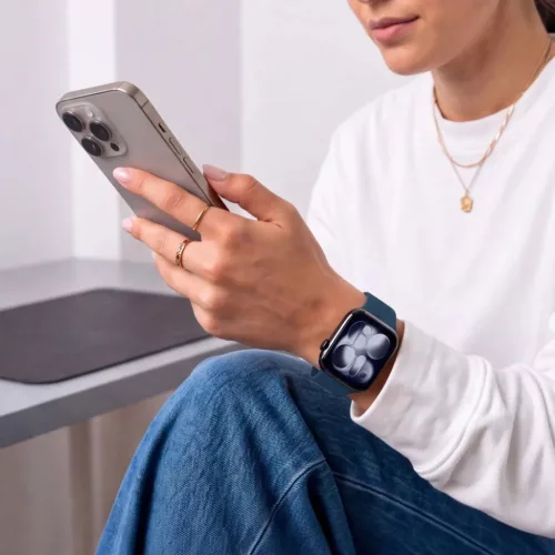  Apple Watch 8/9/10/11/12/SE (40/41/42 mm) Tech-Protect szilikon óras-5906302326600 7 kép