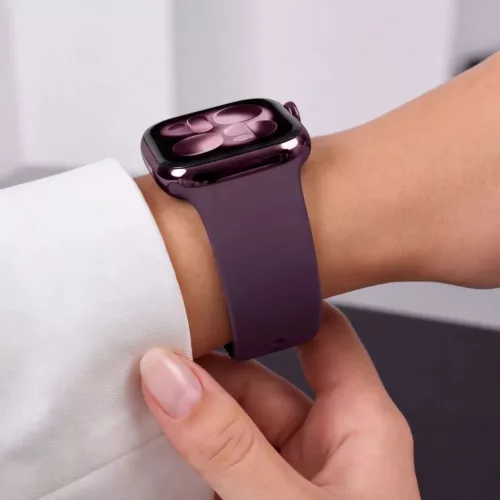  Apple Watch 8/9/10/11/12/SE/Ultra 44/45/46/49 mm-es bordó Tech-Prote-5906302398775 8 kép
