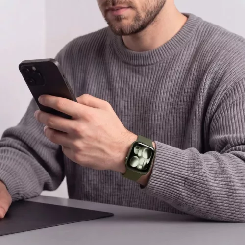  Apple Watch 8/9/10/11/12/SE/Ultra (44/45/46/49 mm) Tech-Protect szili-5906302398782 4 kép