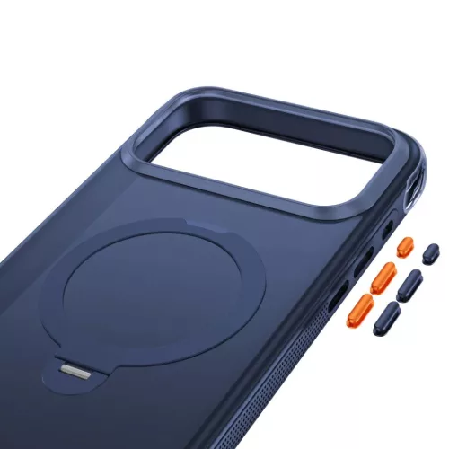  Apple iPhone 17 Pro Max / 18 Pro Max matt sötétkék Tech-Protect Ma-5906302343010 5 kép