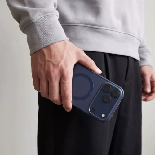  Apple iPhone 17 Pro Max / 18 Pro Max matt sötétkék Tech-Protect Ma-5906302343010 9 kép