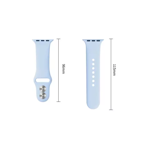  Apple Watch 8/9/10/11/12/SE (40/41/42 mm) világoskék Tech-Protect s-5906302326624 3 kép
