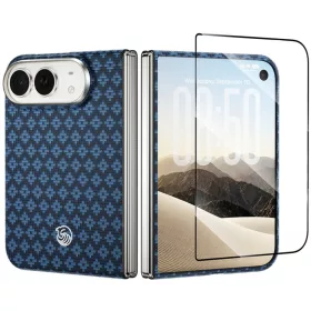   iPhone Duo kék Benks Armor Grid Air Grand Combo mágneses tok (C.K.FL.AP.BE.B079)