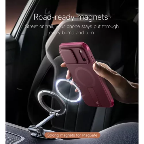 iPhone 18 Pro Max Suritch AirBounce Burgundy ütésálló tok, kamerav-6970052292446 3 kép