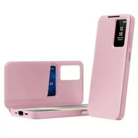  Samsung Galaxy A27 5G Techsuit SmartView sorozatú rózsaszín könyv-5949419385986 1 kép