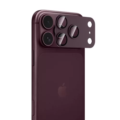  Apple iPhone 18 Pro bordó Tech-Protect Camfull Fit+ kameravédő-5906302399505 2 kép