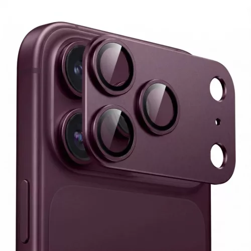  Apple iPhone 18 Pro bordó Tech-Protect Camfull Fit+ kameravédő-5906302399505 3 kép
