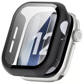  Apple Watch 12 42 mm fekete Techsuit Defense360 Pro tok és kijelzőv-5949419385238 1 kép