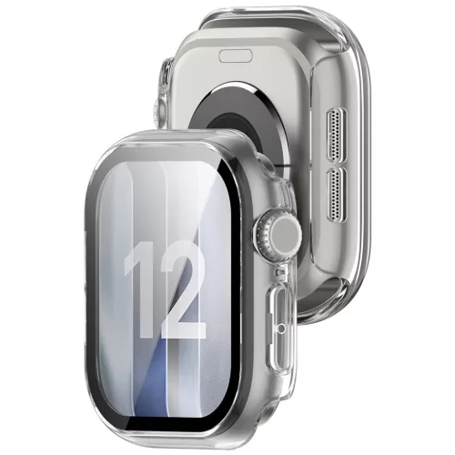  Apple Watch 12 46 mm átlátszó Techsuit Defense360 Pro tok és kije-5949419385207 2 kép
