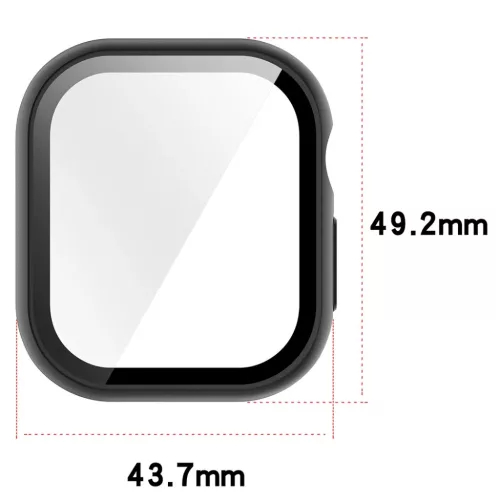  Apple Watch 12 46 mm átlátszó Techsuit Defense360 Pro tok és kije-5949419385207 3 kép