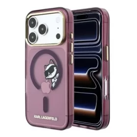  iPhone 18 Pro bordó Karl Lagerfeld IML Choupette Peekaboo MagSafe to-3666339661960 1 kép