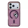  iPhone 18 Pro bordó Karl Lagerfeld IML Choupette Peekaboo MagSafe to-3666339661960 3 kép