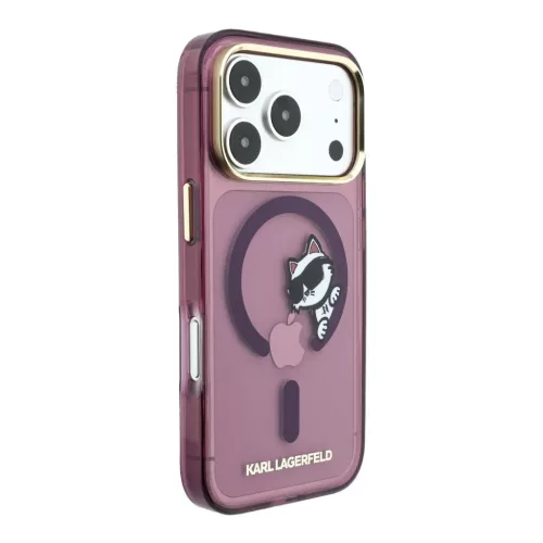  iPhone 18 Pro bordó Karl Lagerfeld IML Choupette Peekaboo MagSafe to-3666339661960 4 kép