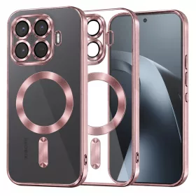  Xiaomi 17T Pro Techsuit Luxury Crystal MagSafe átlátszó, rózsasz�-5949419388628 1 kép