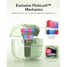 Apple AirPods 4 / 5 fülhallgatóhoz való ESR Pulse HaloLock MagSafe-4894240307175 2 kép