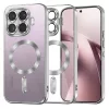  Xiaomi 17T ezüst Techsuit Luxury Crystal MagSafe átlátszó tok-5949419388901 1 kép