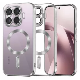  Xiaomi 17T ezüst Techsuit Luxury Crystal MagSafe átlátszó tok-5949419388901 1 kép