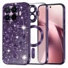  Xiaomi 17T mélylila Techsuit Luxury Glitter MagSafe tok-5949419388789 1 kép