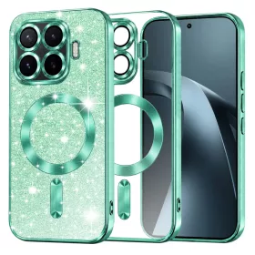  Xiaomi 17T Pro Techsuit Luxury Glitter MagSafe tok, világoszöld-5949419388666 1 kép