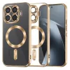  Xiaomi 17T Pro arany Techsuit Luxury Crystal MagSafe átlátszó tok-5949419388581 1 kép