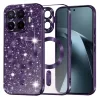  Xiaomi 17T Pro mélylila Techsuit Luxury Glitter MagSafe tok-5949419388673 1 kép
