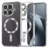  Xiaomi 17T Pro ezüst Techsuit Luxury Crystal MagSafe átlátszó tok-5949419388598 1 kép