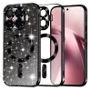  Xiaomi 17T fekete Techsuit Luxury Glitter MagSafe tok-5949419388857 1 kép