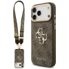  iPhone 18 Pro Max / iPhone 17 Pro Max Guess 4G barna védőtok pántt-3666339651190 1 kép