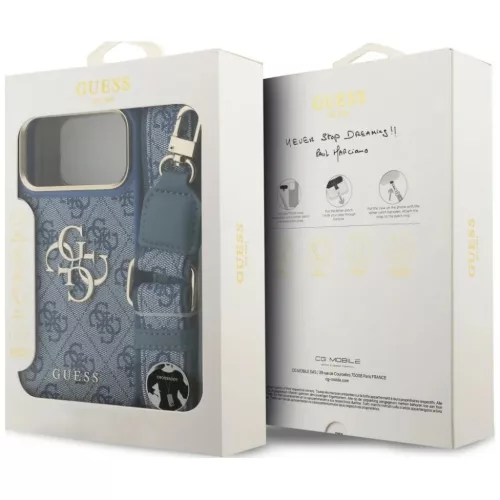  iPhone 18 Pro Max / 17 Pro Max tok – kék Guess 4G Big 4G Classic L-3666339651275 9 kép