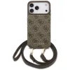  iPhone 18 Pro / 17 Pro barna Guess 4G Crossbody kártyatartós, mágn-3666339681104 1 kép