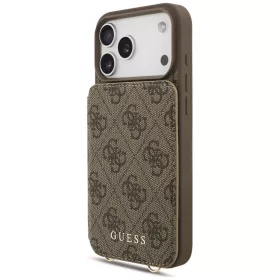  iPhone 18 Pro / 17 Pro barna Guess 4G Crossbody kártyatartós, mágn-3666339681104 2 kép