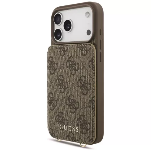  iPhone 18 Pro Max / iPhone 17 Pro Max Guess 4G Crossbody barna, kárt-3666339681111 2 kép