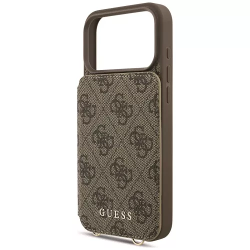  iPhone 18 Pro Max / iPhone 17 Pro Max Guess 4G Crossbody barna, kárt-3666339681111 6 kép