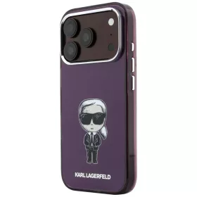  iPhone 18 Pro / 17 Pro bordó Karl Lagerfeld IML Ikonik Sketch Print -3666339661205 2 kép
