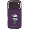  iPhone 18 Pro / 17 Pro bordó Karl Lagerfeld IML Ikonik Sketch Print -3666339661205 3 kép