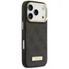  iPhone 18 Pro / iPhone 17 Pro fekete Guess 4G Logo Plate MagSafe tok-3666339681548 4 kép
