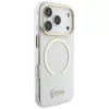  iPhone 18 Pro / 17 Pro Guess IML Script Metal MagSafe átlátszó tok-3666339679156 4 kép