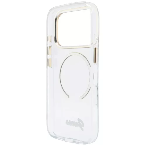  iPhone 18 Pro Max / iPhone 17 Pro Max Guess IML Script Metal MagSafe -3666339679163 7 kép