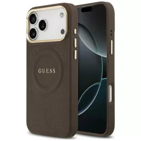  iPhone 18 Pro Max / iPhone 17 Pro Max barna Guess Peony Hot Stamp Mag-3666339682453 1 kép