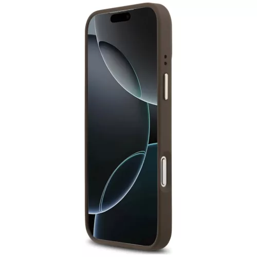  iPhone 18 Pro Max / iPhone 17 Pro Max barna Guess Peony Hot Stamp Mag-3666339682453 5 kép