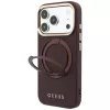  iPhone 18 Pro / 17 Pro Guess Ring Stand 360 Grained Classic Logo MagS-3666339654023 2 kép