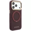  iPhone 18 Pro / 17 Pro Guess Ring Stand 360 Grained Classic Logo MagS-3666339654023 4 kép