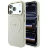  iPhone 18 Pro / 17 Pro Guess Saffiano Peony & Ring MagSafe bézs véd-3666339649951 1 kép