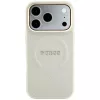  iPhone 18 Pro / 17 Pro Guess Saffiano Peony & Ring MagSafe bézs véd-3666339649951 3 kép