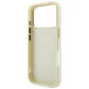  iPhone 18 Pro / 17 Pro Guess Saffiano Peony & Ring MagSafe bézs véd-3666339649951 7 kép