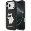  iPhone 18 Pro / 17 Pro fekete Karl Lagerfeld Saffiano Mono Patch Chou-3666339683580 1 kép