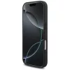  iPhone 18 Pro / 17 Pro fekete Karl Lagerfeld Saffiano Mono Patch Chou-3666339683580 5 kép