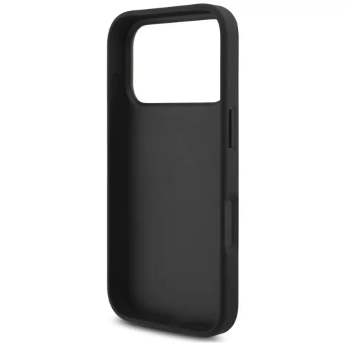  iPhone 18 Pro / 17 Pro fekete Karl Lagerfeld Saffiano Mono Patch Chou-3666339683580 7 kép