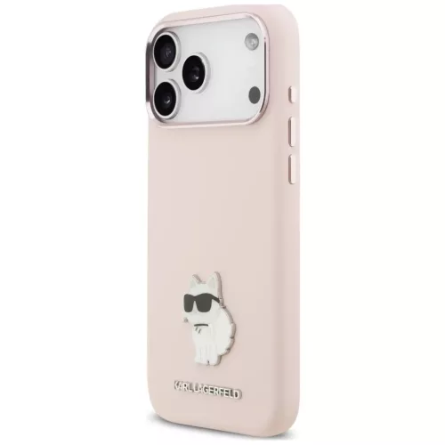  iPhone 18 Pro Max / 17 Pro Max rózsaszín Karl Lagerfeld Choupette f-3666339683276 2 kép