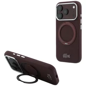  iPhone 18 Pro / iPhone 17 Pro bordó Lacoste Petit Pique MagSafe tok -3666339645625 1 kép